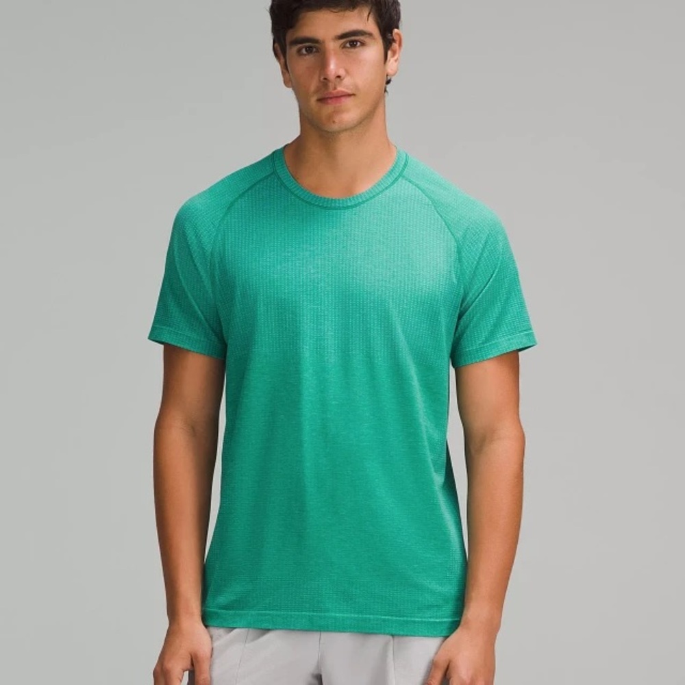 Lululemon metal vent tech short sleeve men’s shirt sz XL green NWT